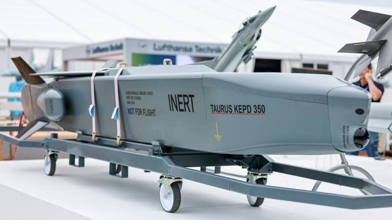 Moscow: Berlin shouldn't give Taurus missiles to Kiev
