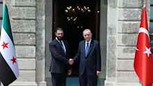 Erdogan meets with Syria's Sharaa in Istanbul