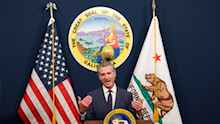 Newsom says 'stay calm, don't give Trump what he wants'